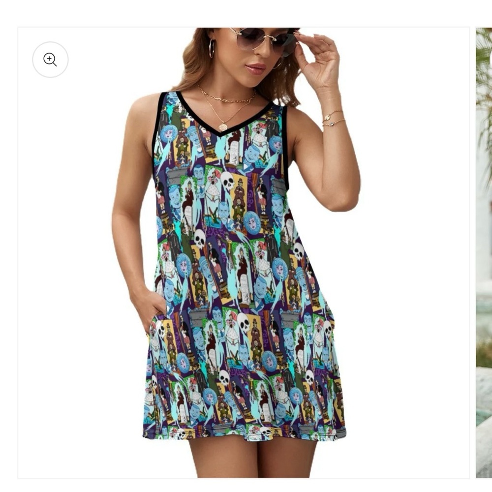 Ambrie- Disney Haunted Mansion Sundress Size Medium